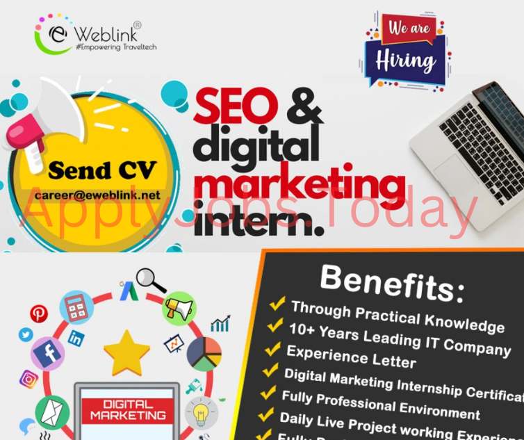 Latest Job Opportunity For 3-Month Paid Internship in SEO & Digital Marketing, Islamabad